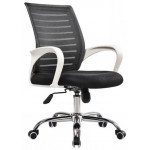 Кресло SitUp MIX 600 White chrome (сетка Black/ Black)