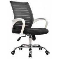 Кресло SitUp MIX 600 White chrome (сетка Black/ Black) Кресло SitUp MIX 600 White chrome (сетка Black/ Black)