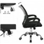 Кресло SitUp MIX 696 chrome (сетка Black/Black)