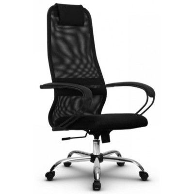 Кресло SitUp OPTIMA Ultra (Оптима Ультра) chrome черный купить в Минске