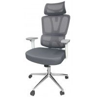 Кресло SitUp PALMA (Пальма) White chrome (сетка Grey/Grey) купить в Минске