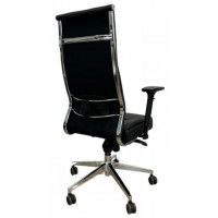 Кресло SitUp PARTNER (Партнер) chrome экокожа черный купить в Минске