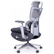 Кресло-реклайнер SitUp PIRAT (Пират) Grey chrome (сетка Grey/Grey) купить в Минске