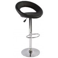Стул барный SitUp POMONA chrome (экокожа Black)