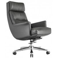 Кресло SitUp Port (Порт) Black Chrome (экокожа) черный купить в Минске