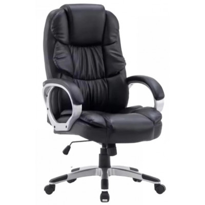 Кресло SitUp SANTA (Санта) chrome (экокожа Black/Black) купить в Минске