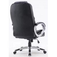Кресло SitUp SANTA (Санта) chrome (экокожа Black/Black) купить в Минске