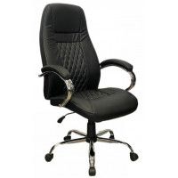 Кресло SitUp SICILY chrome (экокожа Black)