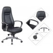 Кресло SitUp SICILY chrome (экокожа Black) купить в Минске
