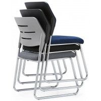 Стул SitUp SKY BLACK chrome (сетка Black/Black) купить в Минске