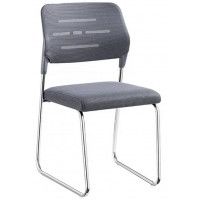 Стул SitUp SKY GREY chrome (сетка Grey/Grey)