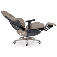 Кресло-реклайнер SitUp SPACE (Спэйс) (кожа WHITE RICE) купить в Минске