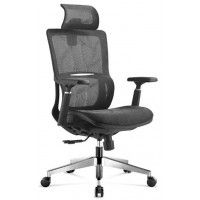 Кресло SitUp STAR chrome (сетка Black/Black) Кресло SitUp STAR chrome (сетка Black/Black)