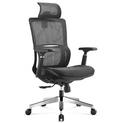 Кресло SitUp STAR chrome (сетка Black/Black) купить в Минске