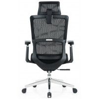 Кресло SitUp STAR chrome (сетка Black/Black) купить в Минске
