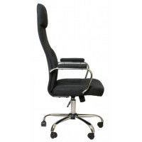 Кресло SitUp TUCSON chrome (ткань Black/Black) купить в Минске