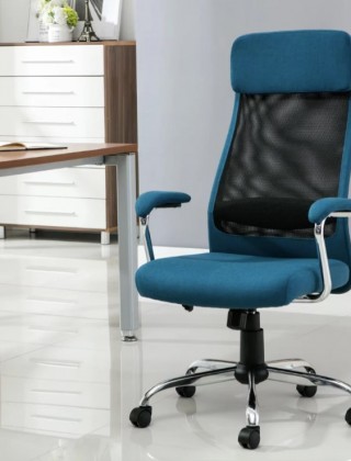 Кресло SitUp VAASA сhrome (сетка Black/ткань Black) купить в Минске