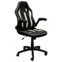 Кресло SitUp VEGA PL (экокожа Black/White)