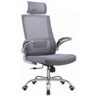 Кресло SitUp VISTA (Виста) Grey chrome (сетка Grey/Grey)