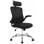 Кресло SitUp VISTA (Виста) chrome (сетка Black/Black)