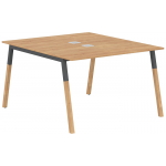 Двухместная рабочая станция Forta FWST 1113 Anthracite