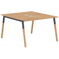 Двухместная рабочая станция Forta FWST 1113 Anthracite