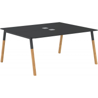 Двухместная рабочая станция Forta FWST 1513 Anthracite купить в Минске