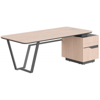 Стол руководителя Line СФ-571101.1 Grey купить в Минске Стол руководителя Line СФ-571101.1 Grey купить в Минске