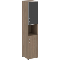 Шкаф узкий RIVA LT-SU 1.4 Black купить в Минске