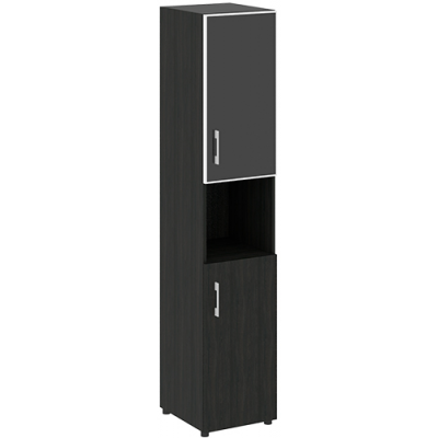 Шкаф узкий RIVA LT-SU 1.4 Black купить в Минске