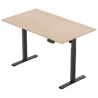 Стол регулируемый одномоторный Smartstol One 1400х800х18мм (черная рама) купить в Минске