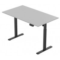 Стол регулируемый одномоторный Smartstol One 1400х800х18мм (черная рама) купить в Минске