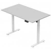 Стол регулируемый одномоторный Smartstol One 1200х800х18мм (белая рама) купить в Минске