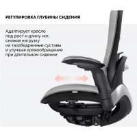 Кресло SPARX Enigma Plus (Энигма Плюс) Black/Dark Grey черный/темно-серый Кресло SPARX Enigma Plus (Энигма Плюс) Black/Dark Grey черный/темно-серый