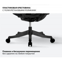 Кресло SPARX Enigma Plus (Энигма Плюс) Black/Dark Grey черный/темно-серый Кресло SPARX Enigma Plus (Энигма Плюс) Black/Dark Grey черный/темно-серый