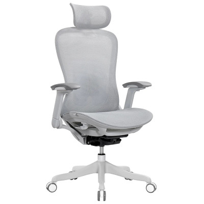Кресло SPARX Enigma (Энигма) White/Grey белый/серый