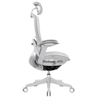Кресло SPARX Enigma (Энигма) White/Grey белый/серый