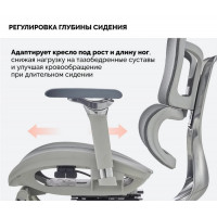 Кресло SPARX Evil FT Grey / Grey серый/серый
