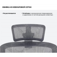 Кресло SPARX Evil FT Grey / Grey серый/серый