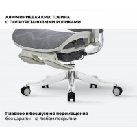 Кресло SPARX Evil FT Grey / Grey серый/серый