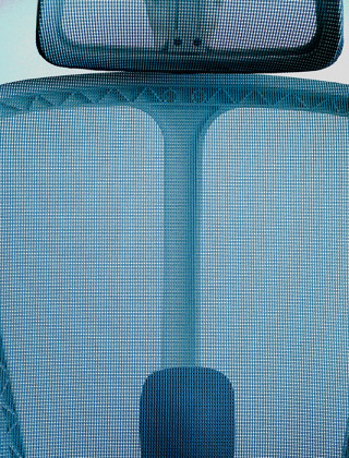 Кресло SPARX Fansil (Фансиль) White/Cyan белый/желтый