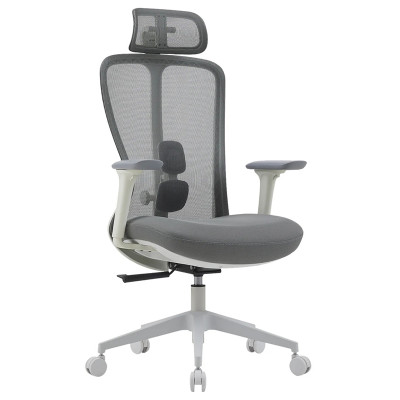 Кресло SPARX Fansil (Фансиль) White/Grey белый/серый