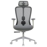 Кресло SPARX Fansil (Фансиль) White/Grey белый/серый