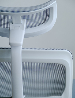 Кресло SPARX Ghost White/Grey белый/серый