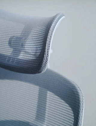 Кресло SPARX Ghost White/Grey белый/серый