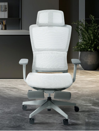 Кресло SPARX Luster (Лустер) White/White белый/белый