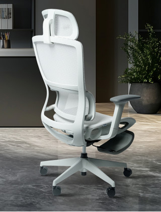 Кресло SPARX Luster (Лустер) White/White белый/белый