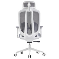 Кресло SPARX Pillow (Пиллоу) White/Grey белый/серый