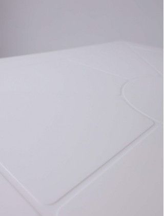 Стол пластиковый квадратный 800*800*710 мм белый купить в Минске