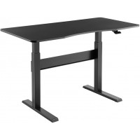Пневматический стол Air Desk (L) черный